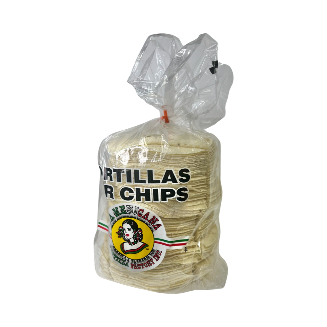 Tortilla Corn - La Mex Chip W (4 parts), 1pk | L&G Foods LLC